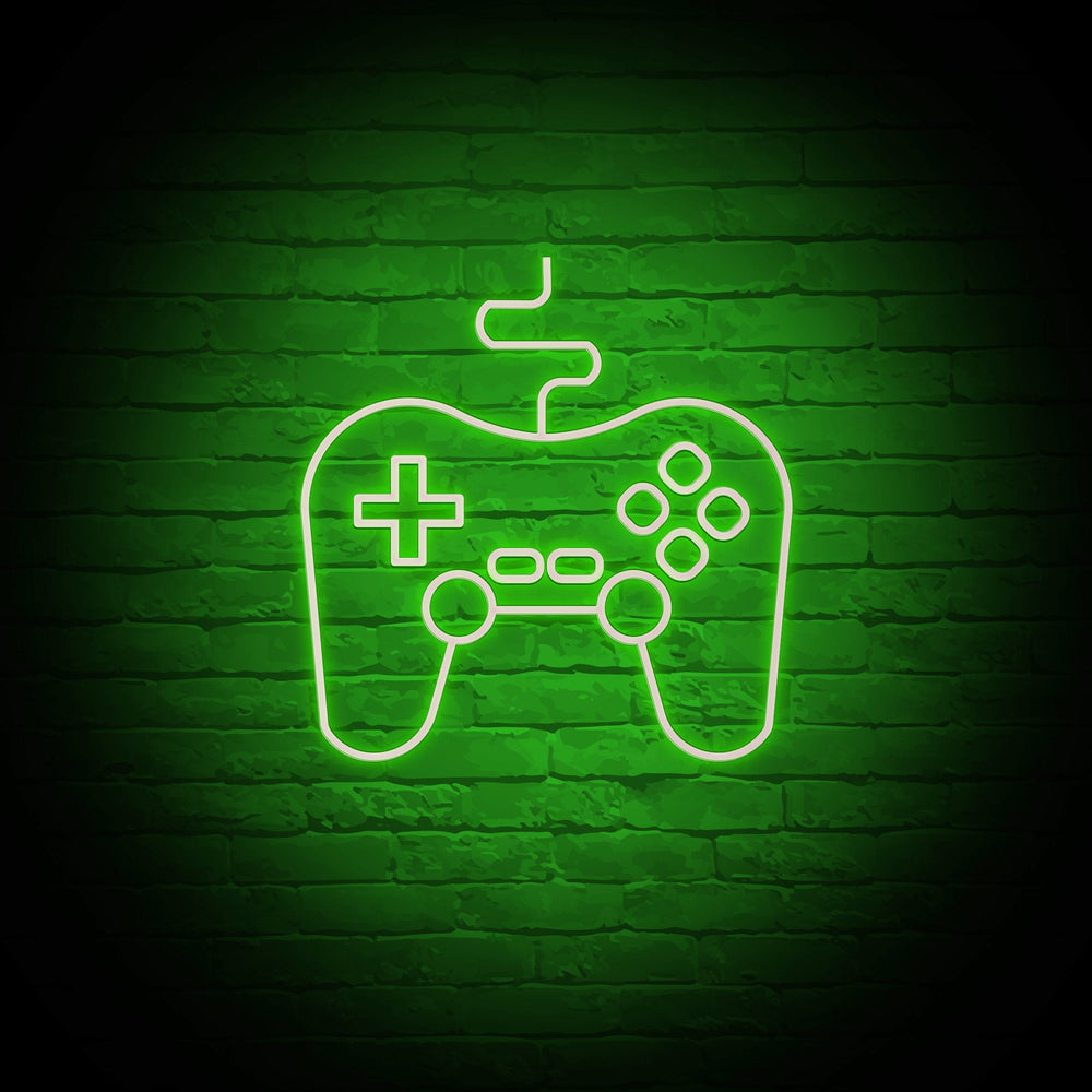 おしゃれLEDネオンライト看板 - 03 ゲームパッド