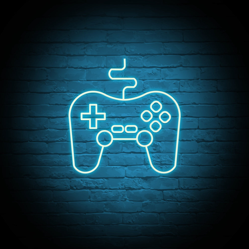 おしゃれLEDネオンライト看板 - 03 ゲームパッド