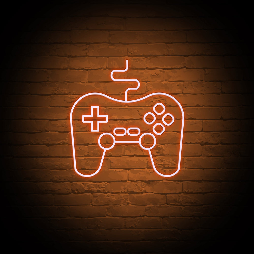 おしゃれLEDネオンライト看板 - 03 ゲームパッド