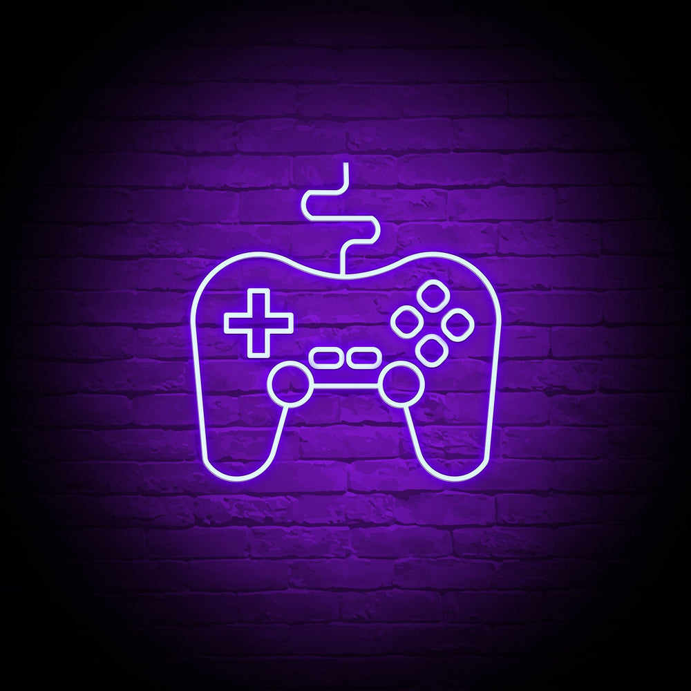 おしゃれLEDネオンライト看板 - 03 ゲームパッド